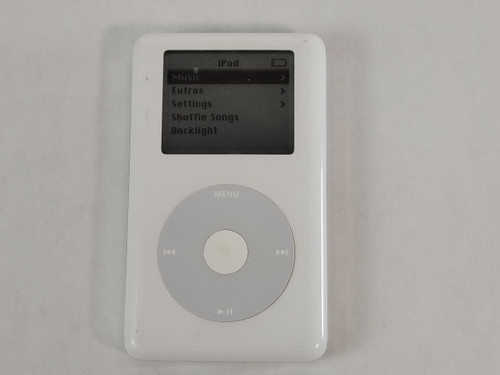 Apple A1059 iPod (4th Generation) 20 GB White For Parts