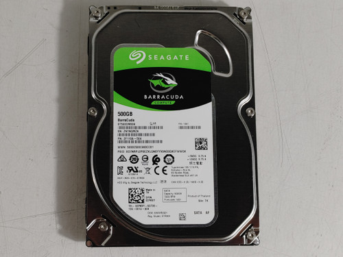 Lot of 10 Seagate ST500DM009 BarraCuda 500 GB 3.5" SATA III Desktop Hard Drive