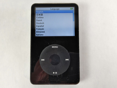 Apple A1136 iPod (5th Generation) 80 GB Black For Parts