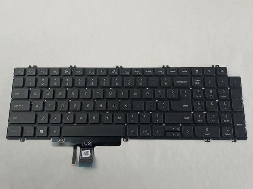Lot of 2 Dell  N7N16 Wired Laptop Keyboard For Latitude 5520 5521
