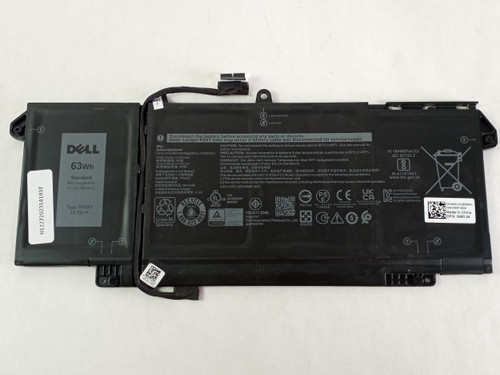 Lot of 2 Dell Latitude 7420 3941mAh 4 Cell 17.6 V Laptop Battery 7FMXV