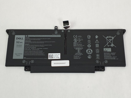 Lot of 2 Dell JHT2H 6500mAh 4 Cell Laptop Battery for Latitude 7310 7410