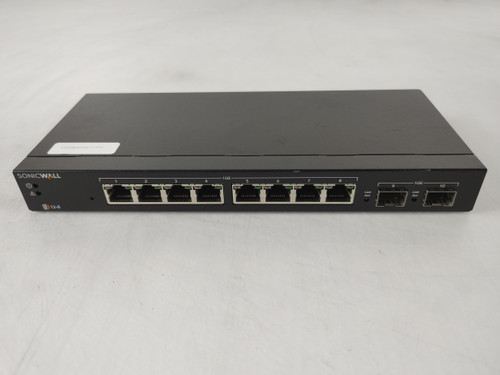 SonicWall SWS12-8 APL51-0E1 8-Port Gigabit Ethernet Switch