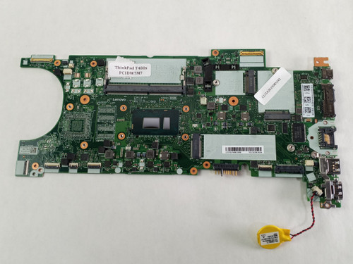 Lenovo ThinkPad T480s Core i7-8550U 1.8 GHz 8 GB DDR4 Motherboard 02HL820
