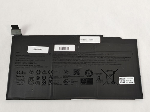 Dell XPS 13 9315 2-in-1 4123 mAh 3 Cell 11.4 V Laptop Battery G8W13