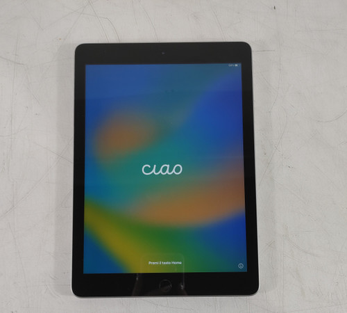 Apple iPad 5th Gen A1822 32 GB iOS 16.7.16 Space Gray (WiFi Only) Tablet