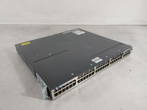 Cisco Catalyst WS-C3750X-48P-S 48x Gigabit Ethernet Managed PoE+ Switch