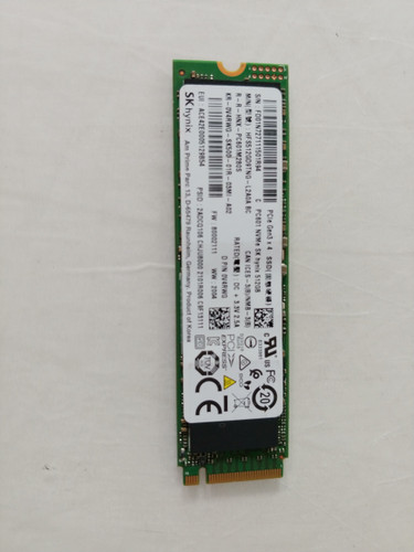 Lot of 2 SK Hynix PC601 HFS512GD9TNG 512 GB NVMe 80mm Solid State Drive