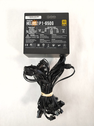 GAMDIAS 650 W 24 Pin ATX Desktop Power Supply HELIOS P1-650G