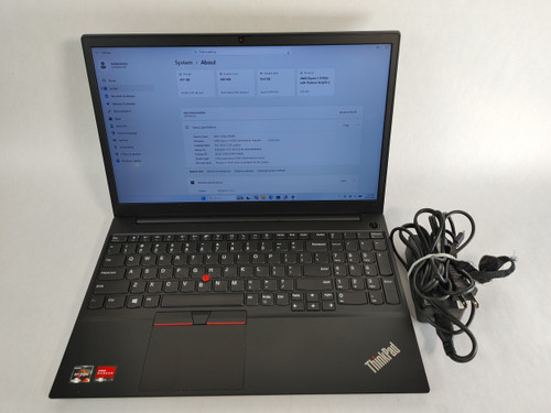 Lenovo ThinkPad E15 Gen 2 Ryzen 7 4700U 2.00 GHz 16 GB DDR4 512 GB NVMe Windows 11 Pro Laptop WINACTC7 C7
