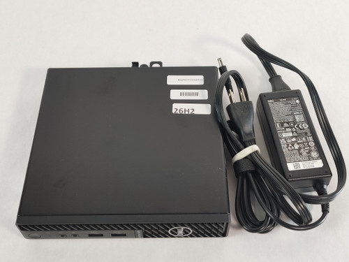 Dell OptiPlex 3080 Micro Core i5-10500T 2.30 GHz 8 GB DDR4 512 GB NVMe Windows 11 Pro Desktop WINACTD2 D2