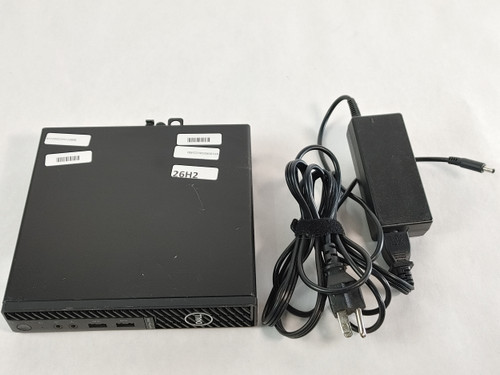 Dell OptiPlex 3080 Micro Core i5-10500T 2.30 GHz 8 GB DDR4 512 GB NVMe Windows 11 Pro Desktop WINACTD6 D6