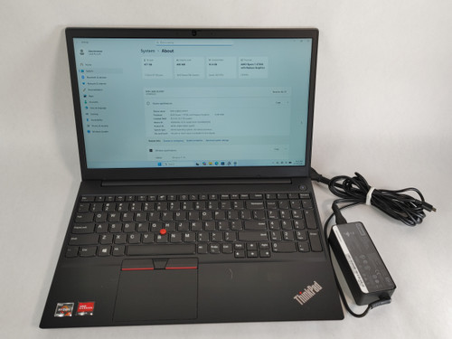 Lenovo ThinkPad E15 Gen 2 Ryzen 7 4700U 2.00 GHz 16 GB DDR4 512 GB NVMe Windows 11 Pro Laptop WINACTD4 D4