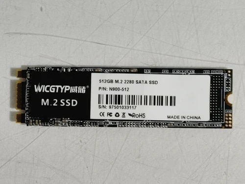 Wicgtyp N900-512 512 GB M.2 80mm Solid State Drive