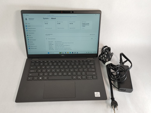 Dell Latitude 7410 Core i5-10310U 1.70 GHz 8 GB DDR4 256 GB NVMe Windows 11 Pro Laptop WINACTB3 B3
