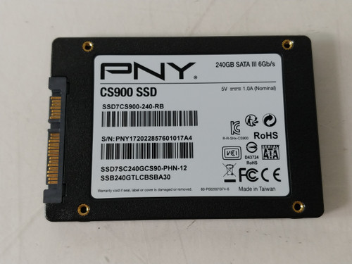 PNY CS900 SSD7CS900240RB 240 GB SATA III 2.5 in Solid State Drive