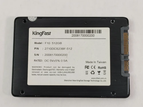 Solid 2710DCS23BF-512 512 GB SATA III 2.5 in Solid State Drive