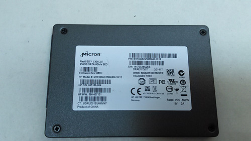 Micron C400 MTFDDAK256MAM-1K1 256 GB 2.5" SATA III Solid State Drive