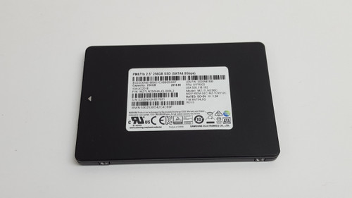 Lot of 2 Samsung MZ-7LN256C PM871b 256 GB SATA III 2.5 in Solid State Drive