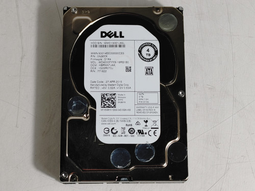 Western Digital 4 TB SATA III 3.5 in Enterprise Hard Drive WD4000FYYX
