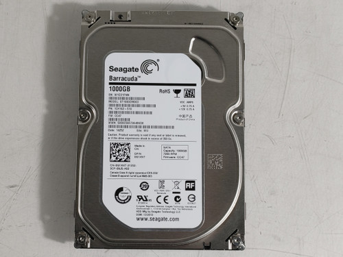 Lot of 2 Seagate Barracuda ST1000DM003 1 TB SATA III 3.5 in Desktop Hard Drive
