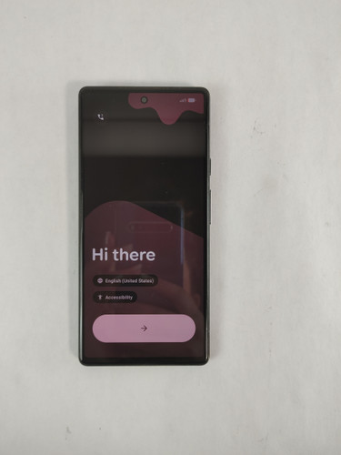 Google Pixel 6 G9S9B 128 GB Android 16 Black Wi-Fi + 5G Verizon Only Smartphone