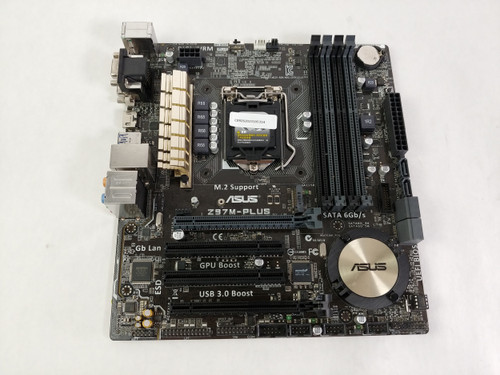 Asus Z97M-PLUS Intel LGA 1150 DDR3 Desktop Motherboard