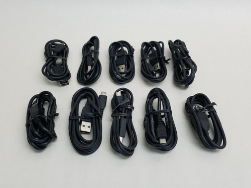 10 Pack Micro USB Charging Cable for Smartphone & Other Devices