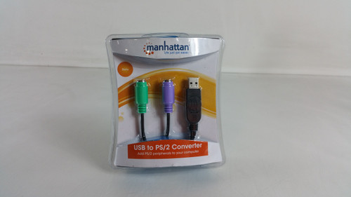 New Manhattan 179027 USB to PS/2 Converter