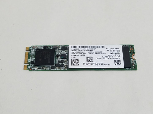 Lot of 2 Intel 530 Series SSDSCKJF180A5L 180 GB M.2 2280 80mm Solid State Drive