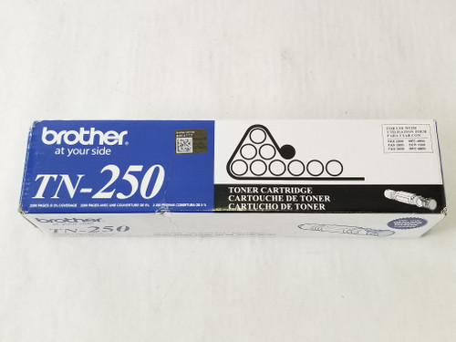 New Brother TN-250  Black Toner Cartridge For FAX-2800/2900/3800 MFC-4800/6800