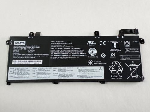 Lot of 2 Lenovo ThinkPad P14s Gen 1 4372 mAh 3 Cell 11.55 V Laptop Battery