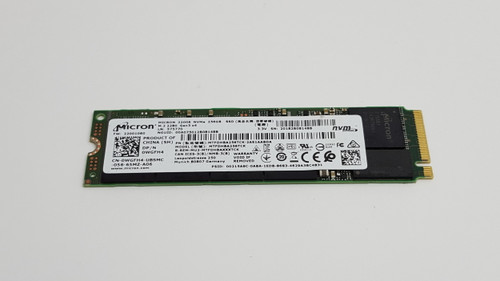 Lot of 2 Micron 2200 MTFDHBA256TCK 256 GB NVMe 80mm Solid State Drive