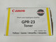 New Canon GPR-23  Yellow Toner Cartridge For iR C2550/C2880/C3080