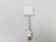 Lot of 5 Apple A1307 Mini DisplayPort to VGA Adapter - White (MB572Z/B)