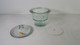 Pyrex Glass 123 Vacuum Glass Desiccator W/Porcelain Plate & Lid-Opening 8"
