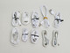 Lot of 5 Micro-USB Charging Cable for Smartphone & Other Devices - 10 Pack