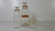 T.C.W. Co Iron Sulfate Lot of 3 Vintage Chemistry Glass Jars