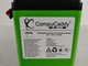 LiFePO4 12v Battery Set 12.8V 19.2Ah 245.8Whr for CompuCaddy Carts