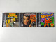 Lot of 3 Sony PlayStation 1 Video Game Discs with Cases For Parts