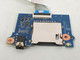 Lot of 2 HP ProBook 455 G5 Laptop SD Card Reader Audio Board w/ Cable DA0X8CTH6C0