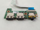 Lot of 2 Lenovo IdeaPad 100S-14IBR Laptop Audio USB Board w/ Cable 5C50L06254