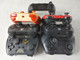 Nintendo 3rd Party Lot of 7 Wired Switch Controllers (No Cables) For Parts