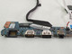 Lot of 2 Dell Latitude 3520 Power Button/USB/LAN/Audio Board w/ Cables NG0202