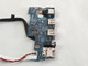 Lot of 2 Dell Latitude 3520 Power Button/USB/LAN/Audio Board w/ Cables NG0202