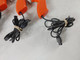 Nintendo NES-005 Entertainment System 1985 Gray/Orange Zapper Gun - For Parts