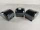 Lot of 3 Zebra GX420d USB Monochrome Label Printer For Parts