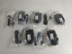 Dell 10pc Lot Wired USB Standard Laptop Keyboard 0C638N & 0C4JKP Mouse Bundle