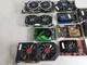 Lot of 10 AMD Radeon RX 580 GTX 660, GTX 960, GTX 1060, X600 Pro, GeForce 210, GeForce 8600 GT, RX 580, Gtx 650 OC For Parts