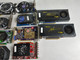 Lot of 10 AMD Radeon RX 580 GTX 660, GTX 960, GTX 1060, X600 Pro, GeForce 210, GeForce 8600 GT, RX 580, Gtx 650 OC For Parts